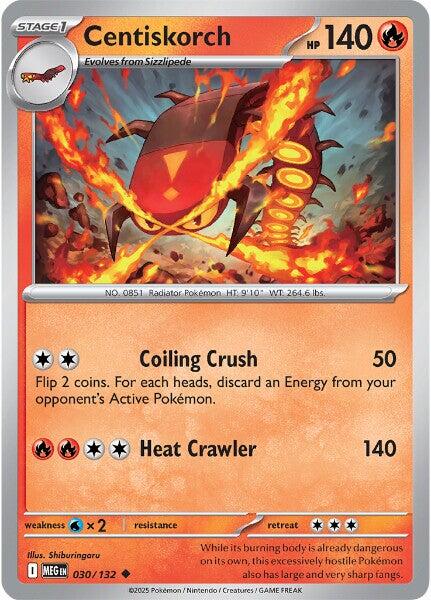 Centiskorch (030/132) [Mega Evolution: Base Set] | Exor Games New Glasgow