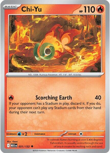 Chi-Yu (031/132) [Mega Evolutions: Base Set] | Exor Games New Glasgow