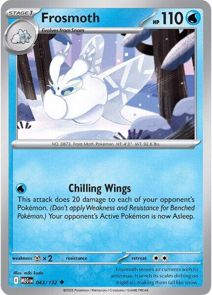 Frosmoth (043/132) [Mega Evolutions: Base Set] | Exor Games New Glasgow