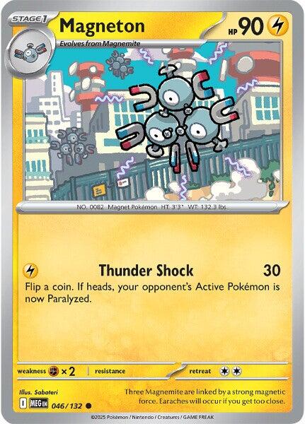 Magneton (046/132) [Mega Evolution: Base Set] | Exor Games New Glasgow
