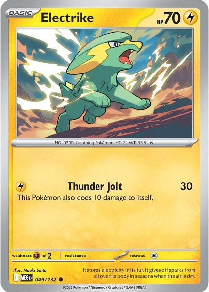 Electrike (049/132) [Mega Evolution: Base Set] | Exor Games New Glasgow