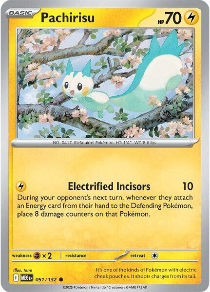 Pachirisu (051/132) [Mega Evolution: Base Set] | Exor Games New Glasgow
