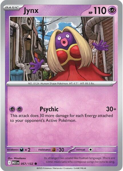 Jynx (057/132) [Mega Evolutions: Base Set] | Exor Games New Glasgow