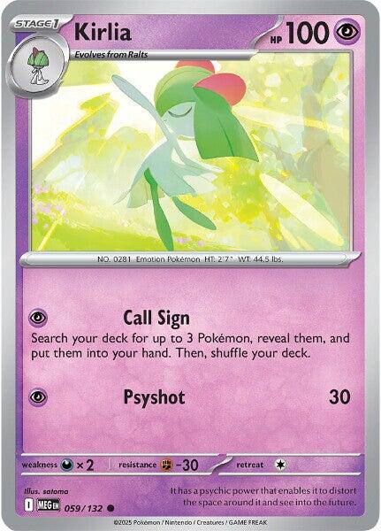 Kirlia (059/132) [Mega Evolution: Base Set] | Exor Games New Glasgow