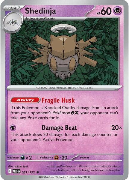 Shedinja (061/132) [Mega Evolution: Base Set] | Exor Games New Glasgow