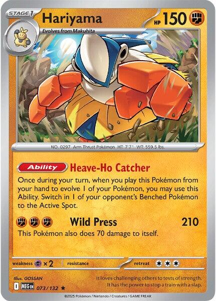 Hariyama (073/132) [Mega Evolutions: Base Set] | Exor Games New Glasgow