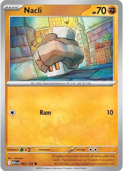 Nacli (082/132) [Mega Evolutions: Base Set] | Exor Games New Glasgow