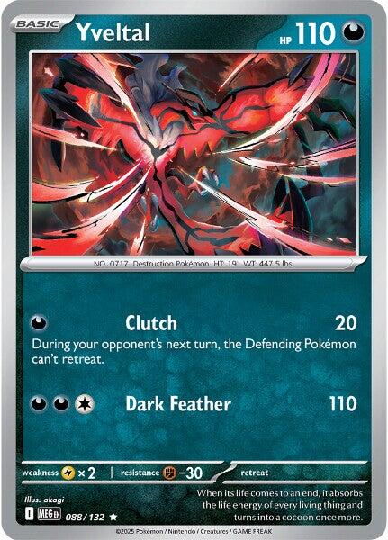 Yveltal (088/132) [Mega Evolutions: Base Set] | Exor Games New Glasgow