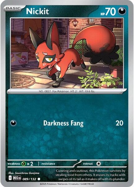Nickit (089/132) [Mega Evolution: Base Set] | Exor Games New Glasgow
