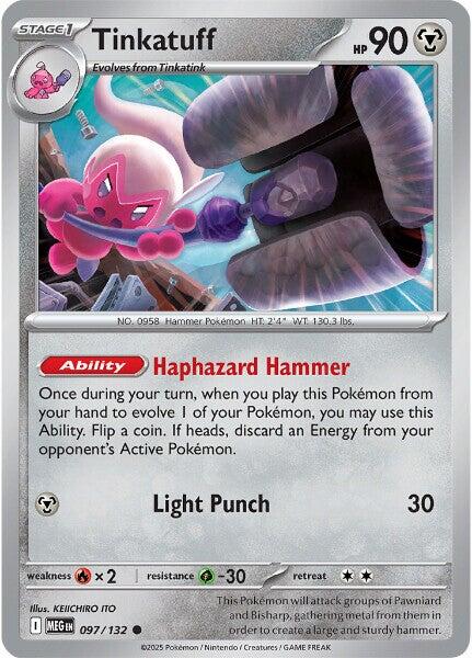 Tinkatuff (097/132) [Mega Evolution: Base Set] | Exor Games New Glasgow