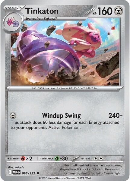 Tinkaton (098/132) [Mega Evolution: Base Set] | Exor Games New Glasgow