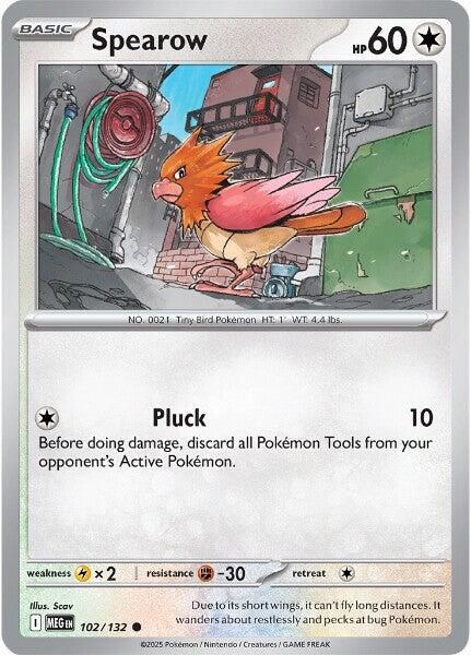 Spearow (102/132) [Mega Evolutions: Base Set] | Exor Games New Glasgow