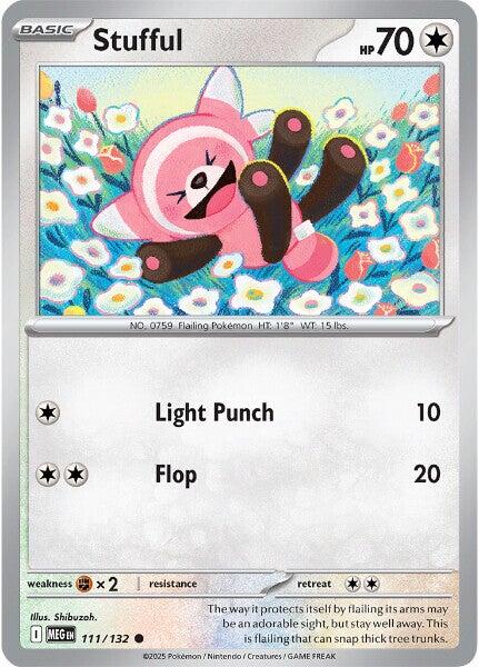 Stufful (111/132) [Mega Evolutions: Base Set] | Exor Games New Glasgow