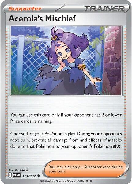Acerola's Mischief (113/132) [Mega Evolutions: Base Set] | Exor Games New Glasgow