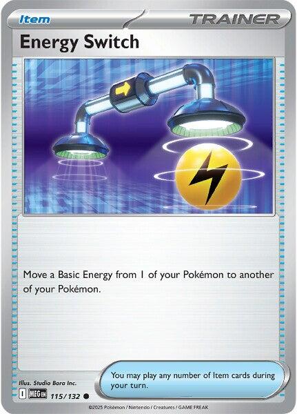 Energy Switch (115/132) [Mega Evolutions: Base Set] | Exor Games New Glasgow