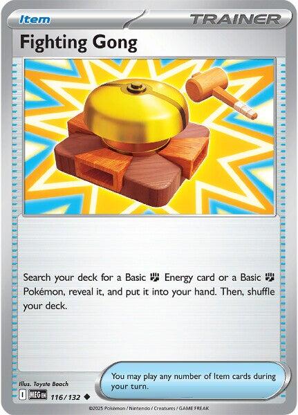 Fighting Gong (116/132) [Mega Evolutions: Base Set] | Exor Games New Glasgow
