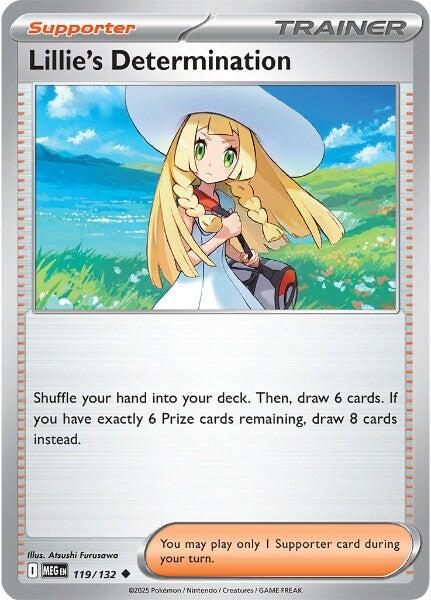 Lillie's Determination (119/132) [Mega Evolution: Base Set] | Exor Games New Glasgow