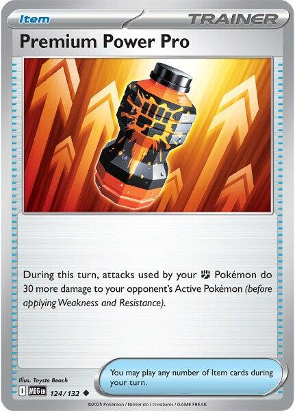 Premium Power Pro (124/132) [Mega Evolution: Base Set] | Exor Games New Glasgow