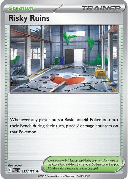 Risky Ruins (127/132) [Mega Evolution: Base Set] | Exor Games New Glasgow