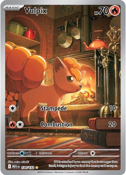 Vulpix (138/132) [Mega Evolutions: Base Set] | Exor Games New Glasgow