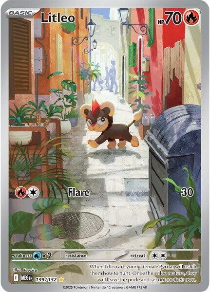 Litleo (139/132) [Mega Evolution: Base Set] | Exor Games New Glasgow