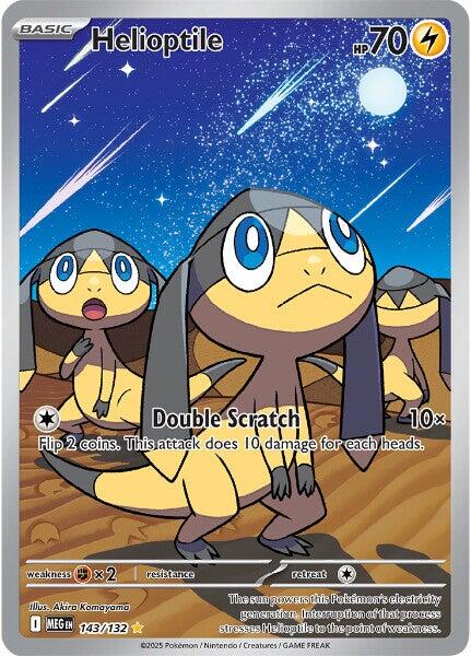 Helioptile (143/132) [Mega Evolution: Base Set] | Exor Games New Glasgow