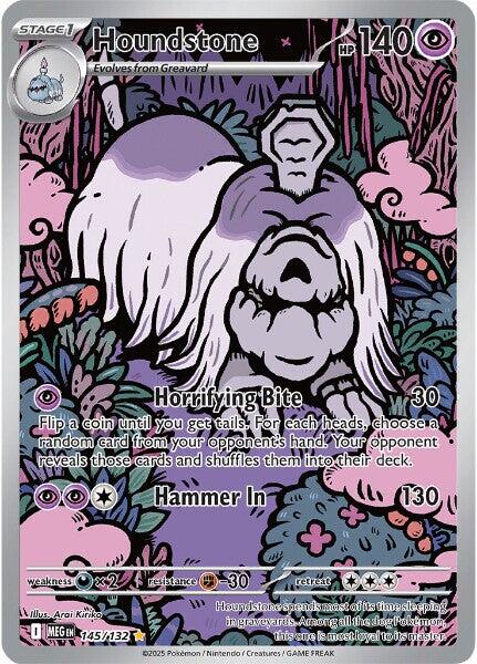 Houndstone (145/132) [Mega Evolutions: Base Set] | Exor Games New Glasgow