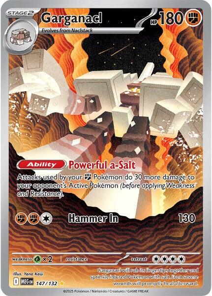 Garganacl (147/132) [Mega Evolutions: Base Set] | Exor Games New Glasgow