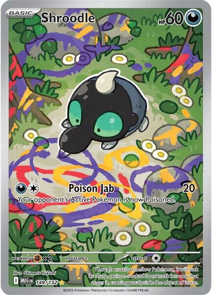 Shroodle (149/132) [Mega Evolution: Base Set] | Exor Games New Glasgow