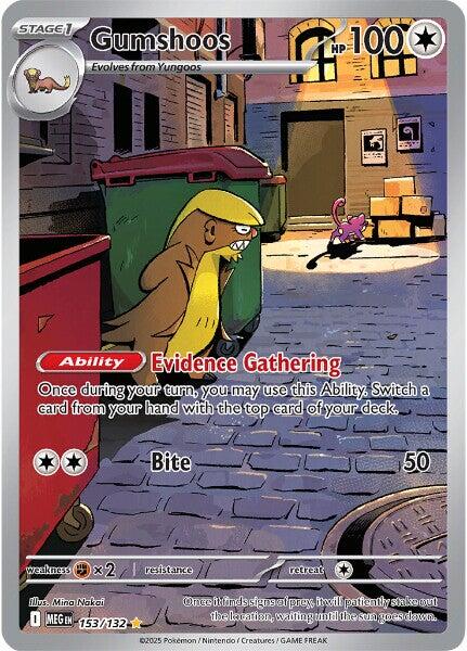 Gumshoos (153/132) [Mega Evolution: Base Set] | Exor Games New Glasgow
