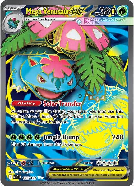 Mega Venusaur ex (155/132) [Mega Evolutions: Base Set] | Exor Games New Glasgow