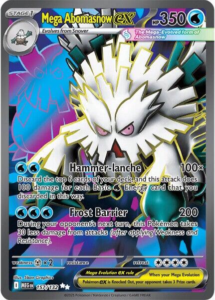 Mega Abomasnow ex (157/132) [Mega Evolutions: Base Set] | Exor Games New Glasgow