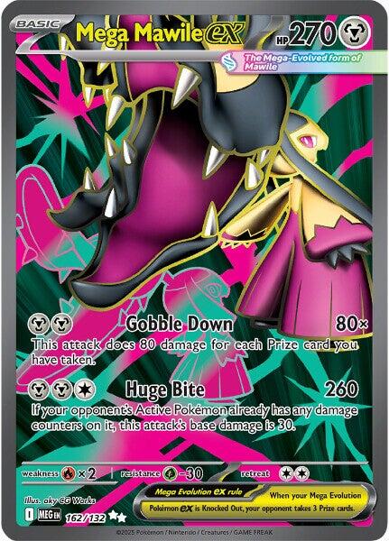 Mega Mawile ex (162/132) [Mega Evolutions: Base Set] | Exor Games New Glasgow