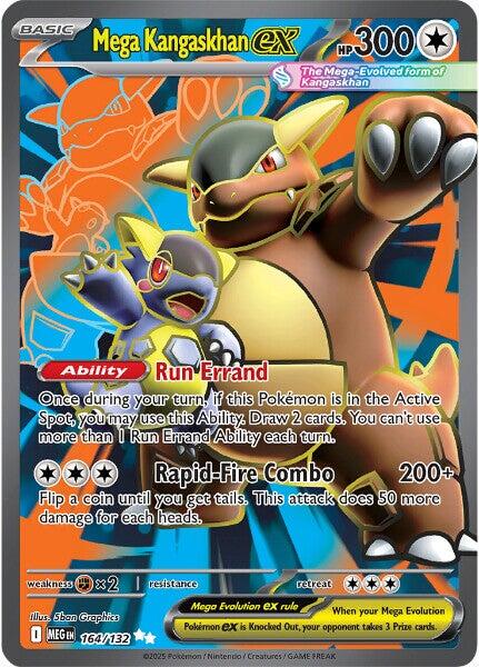 Mega Kangaskhan ex (164/132) [Mega Evolutions: Base Set] | Exor Games New Glasgow