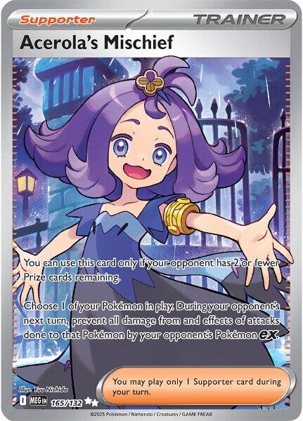 Acerola's Mischief (165/132) [Mega Evolutions: Base Set] | Exor Games New Glasgow