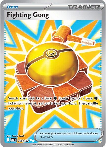 Fighting Gong (168/132) [Mega Evolution: Base Set] | Exor Games New Glasgow