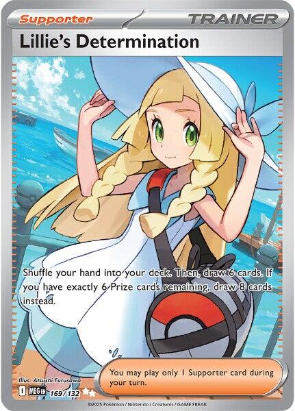 Lillie's Determination (169/132) [Mega Evolutions: Base Set] | Exor Games New Glasgow