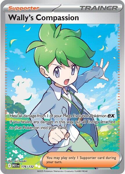Wally's Compassion (176/132) [Mega Evolutions: Base Set] | Exor Games New Glasgow