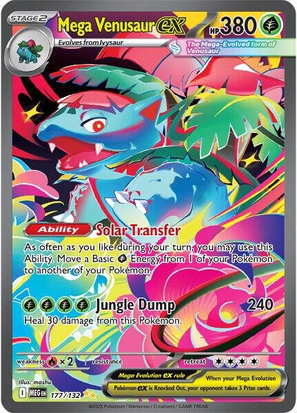 Mega Venusaur ex (177/132) [Mega Evolution: Base Set] | Exor Games New Glasgow