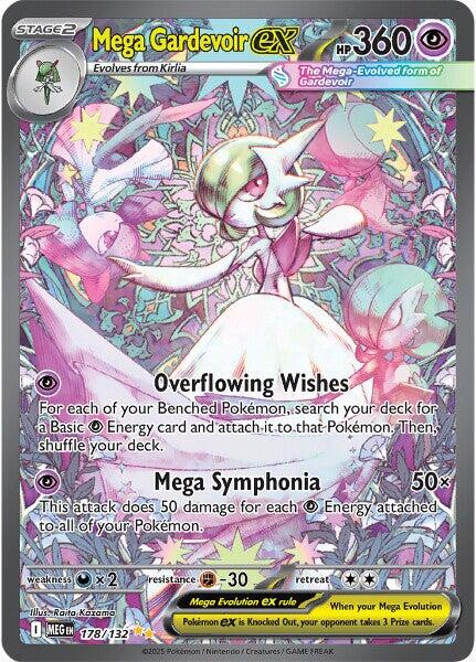 Mega Gardevoir ex (178/132) [Mega Evolution: Base Set] | Exor Games New Glasgow