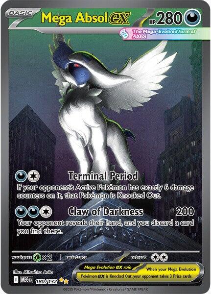 Mega Absol ex (180/132) [Mega Evolutions: Base Set] | Exor Games New Glasgow