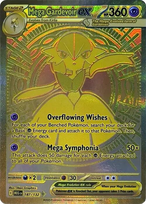 Mega Gardevoir ex (187/132) [Mega Evolutions: Base Set] | Exor Games New Glasgow