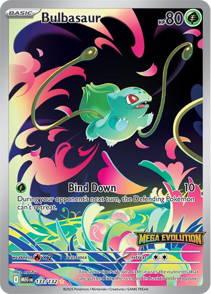 Bulbasaur (133/132) (Mega Evolution) [Mega Evolutions: Base Set] | Exor Games New Glasgow