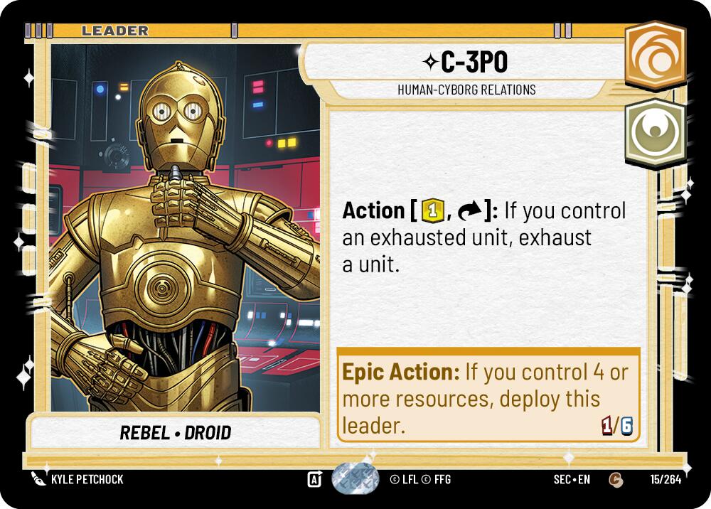 C-3PO (15/264) - Human-Cyborg Relations (15/264) [Secrets of Power] | Exor Games New Glasgow