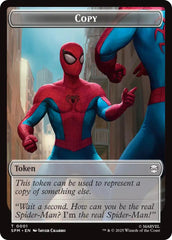 Copy // Human Citizen Double-Sided Token [Marvel's Spider-Man Tokens] | Exor Games New Glasgow