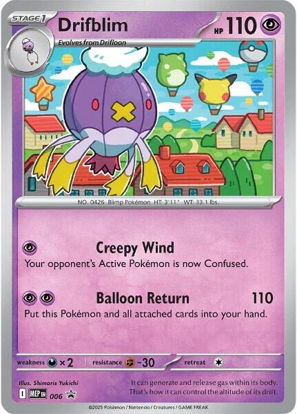 Drifblim (006) [Mega Evolutions Promo] | Exor Games New Glasgow