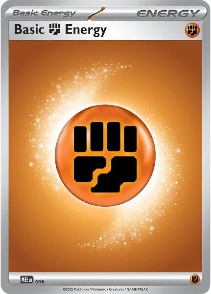 Basic Fighting Energy - 006 [Mega Evolution Energies] | Exor Games New Glasgow