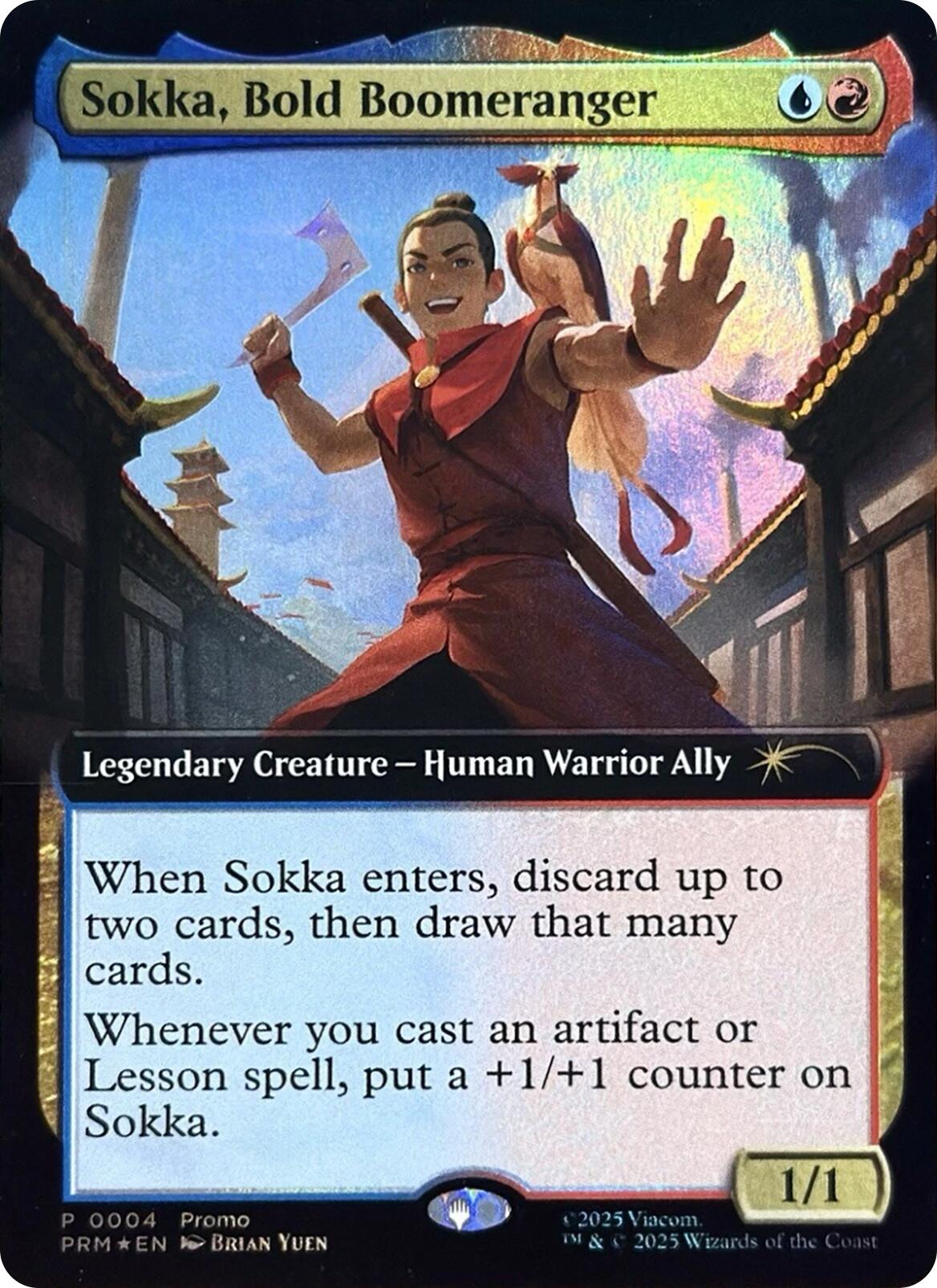 Sokka, Bold Boomeranger (Extended Art) [Media Promos] | Exor Games New Glasgow