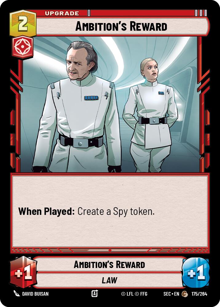Ambition's Reward (175/264) (175/264) [Secrets of Power] | Exor Games New Glasgow
