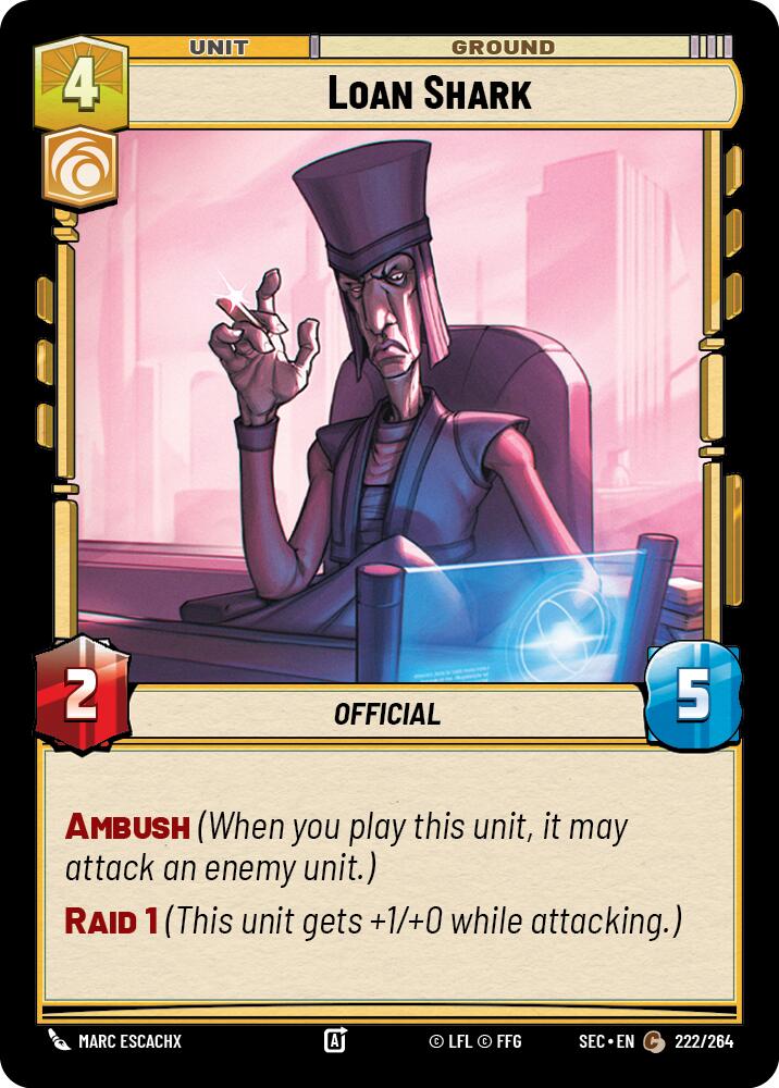 Loan Shark (222/264) (222/264) [Secrets of Power] | Exor Games New Glasgow